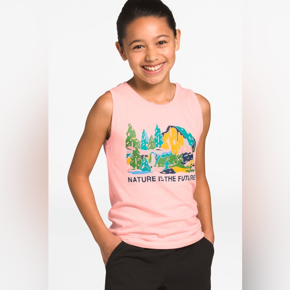 The North Face High Neck Tank Top “Nature is The Future”, Size M - Picture 2 of 12